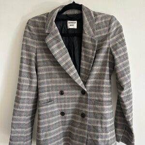 Sunday Best Plaid Blazer